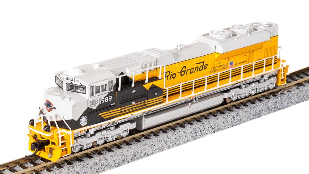 Broadway Limited 7034 - N Scale EMD SD70ACe - Paragon4 Sound/DC/DCC - UP (Denver & Rio Grande Western Heritage Livery) #1989