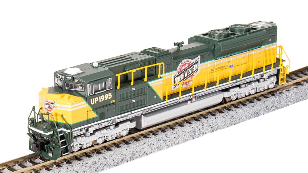 Broadway Limited 7035 - N Scale EMD SD70ACe - Paragon4 Sound/DC/DCC - UP (Chicago & North Western Heritage Livery) #1995
