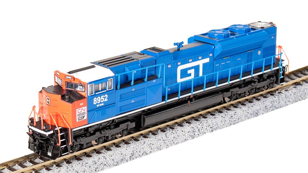Broadway Limited 7037 - N Scale EMD SD70ACe - Paragon4 Sound/DC/DCC - CN (GTW Heritage Livery) #8952
