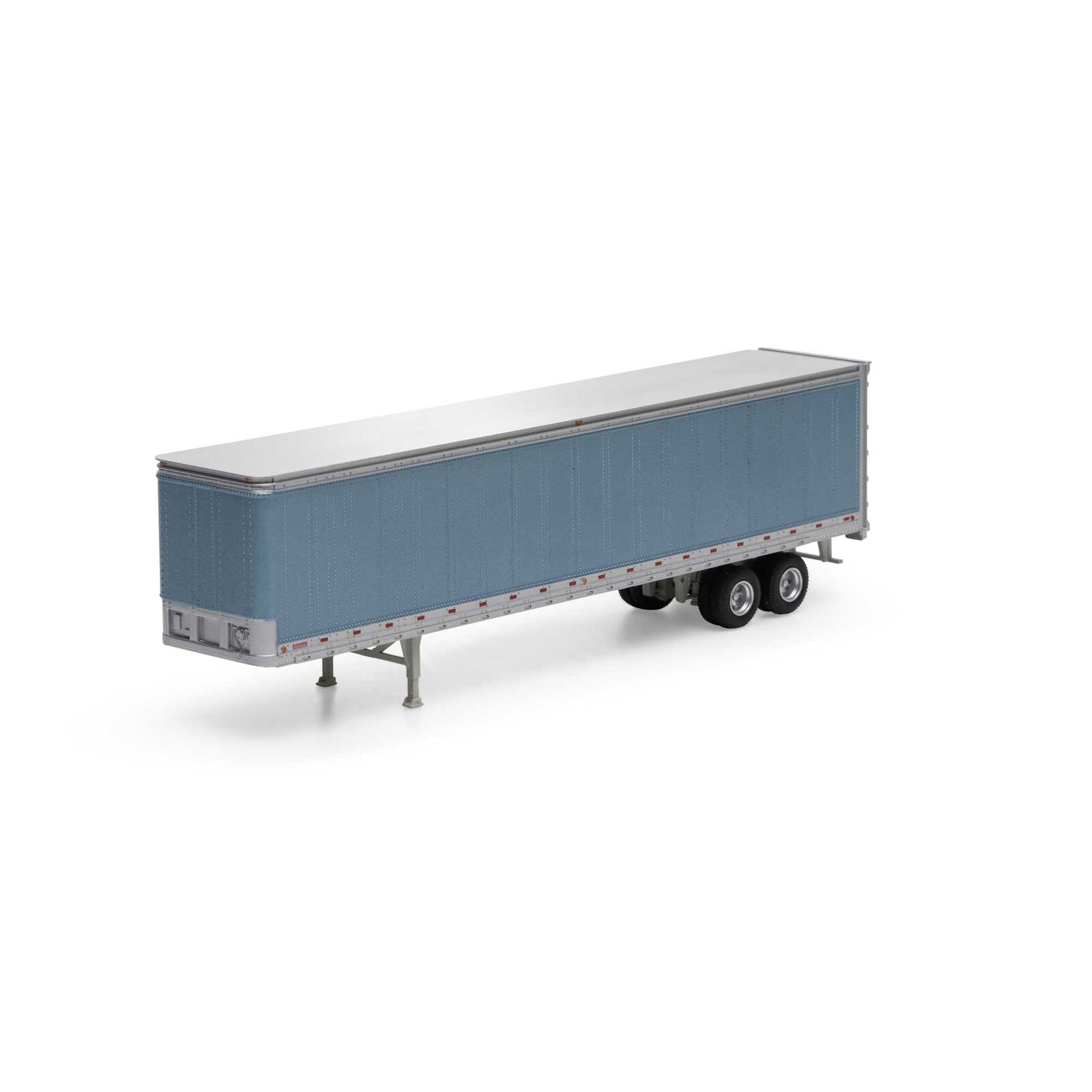 Athearn RTR 29082 - HO 45ft Smooth Side Trailer - Metallic Blue