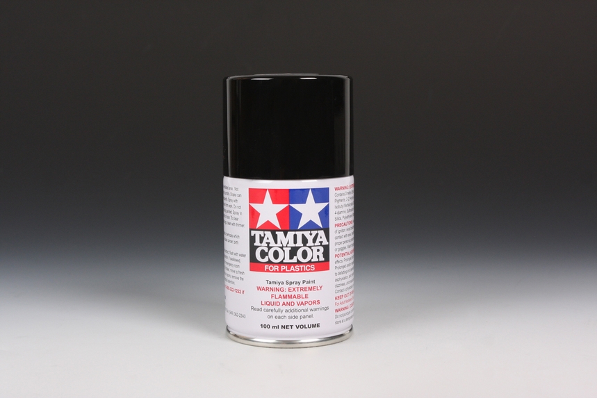 Tamiya Paints 85029 - Spray Can - Semi-Gloss Black (100mL)