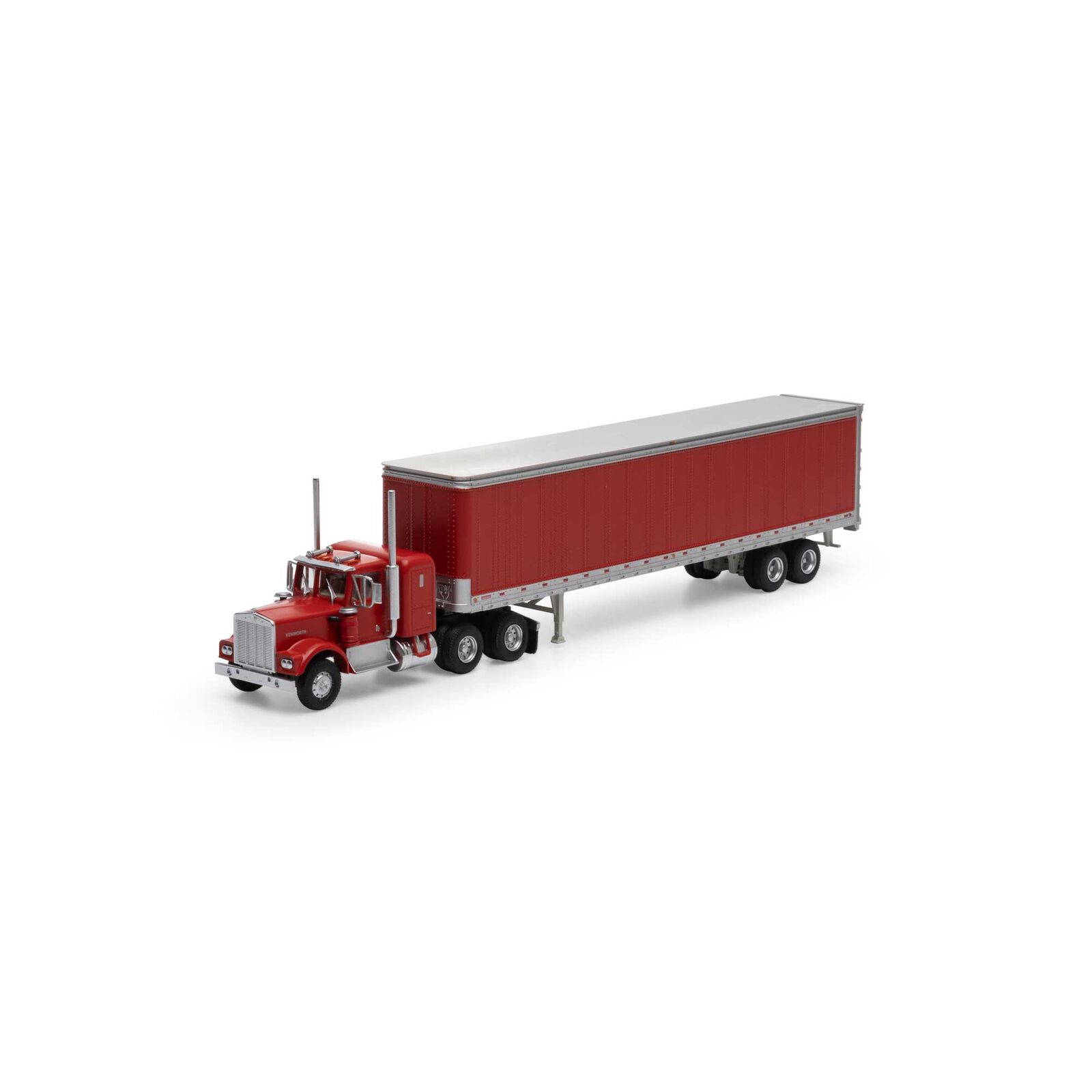 Athearn RTR 41089 - HO Kenworth Tractor & Trailer - Red