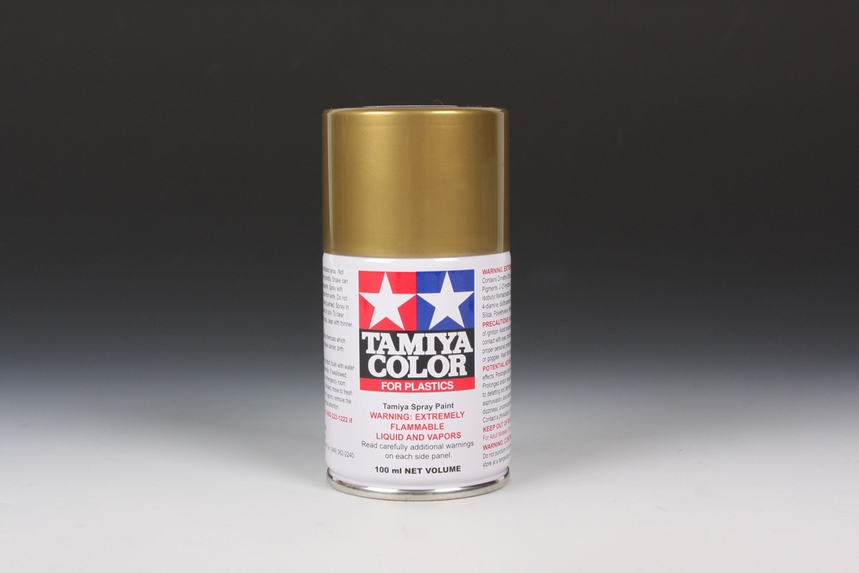 Tamiya Paints 85021 - Spray Can - Gold (100mL)