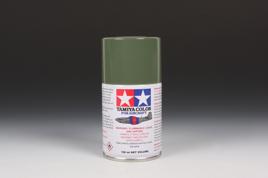 Tamiya Paints 86514 - Spray Can - Olive Green (USAF) (100mL)