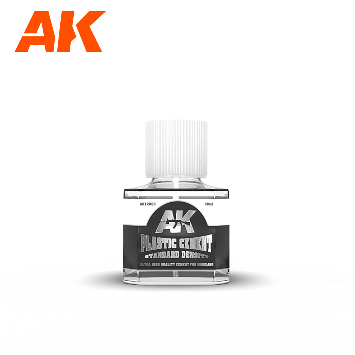 AK Interactive 12003 - Plastic Cement - Standard Density - 40mL Bottle