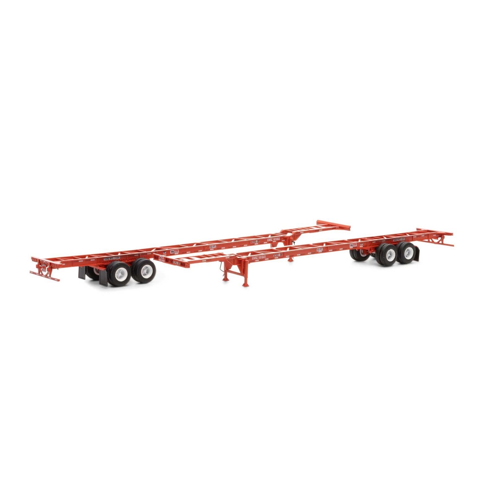 Athearn RTR 26037 - HO 53ft Chassis - Canadian National (2pk)