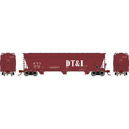 Athearn RTR 8495 - N Scale ACF 4600 3-Bay Covered Hopper - DT&I #10333