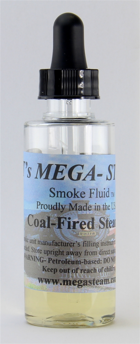 JTs Mega Steam - Coal Smoke Fluid - Coal Fired Steamer - 2oz. Bottle