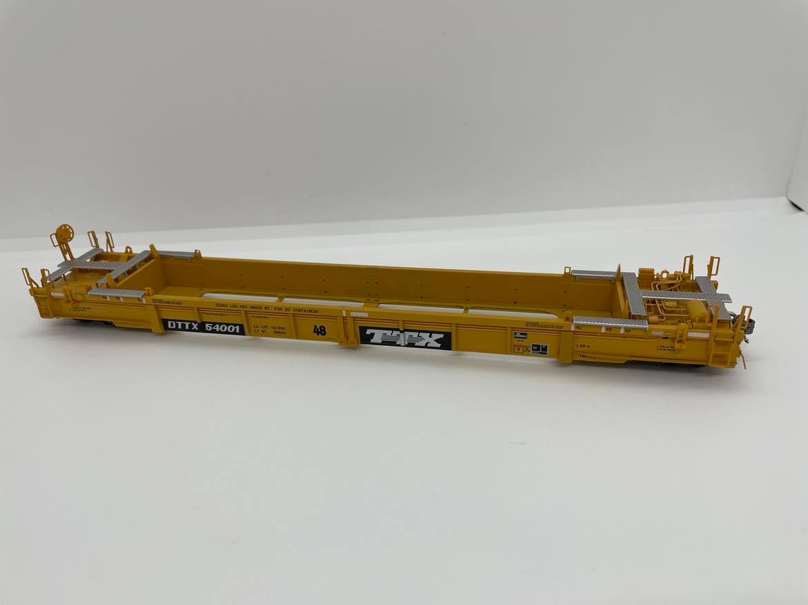 Class One Model Works FC00102 - HO TWF10 Well Car - TTX (As-Delivered) #54053