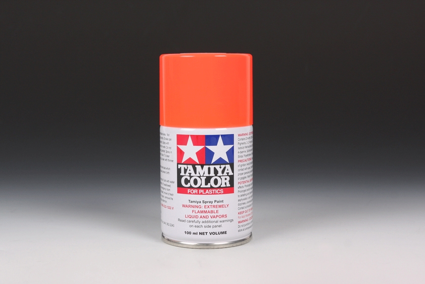 Tamiya Paints 85036 - Spray Can - Fluorescent Red (100mL)