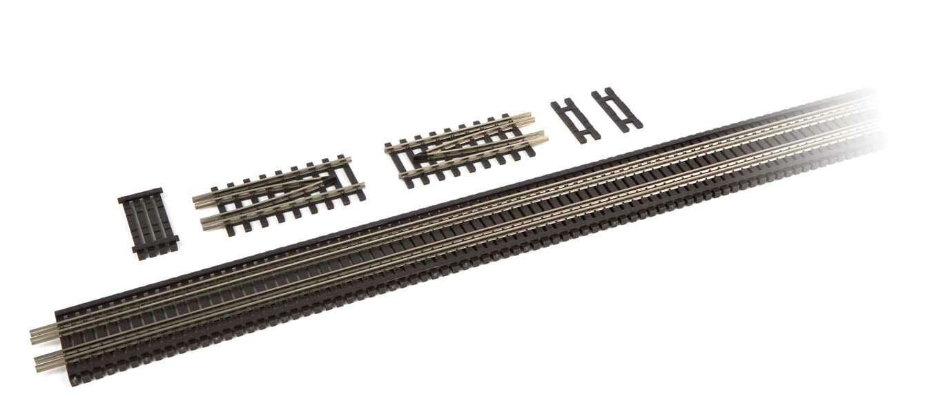 Walthers Track 10004 - HO Code 100 Nickel Silver Bridge Track Set - 36 Inches Long