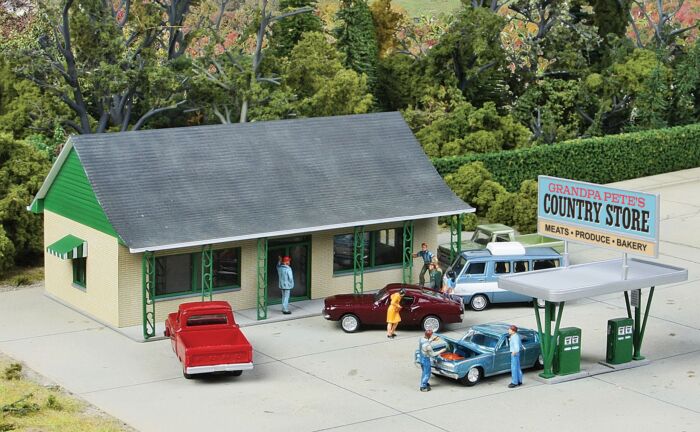Walthers Cornerstone 3491 - HO Country Store - Kit