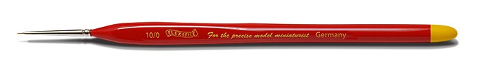 Flex-i-File 100 - Ultra Fine Red Sable Brush - Size 10/0