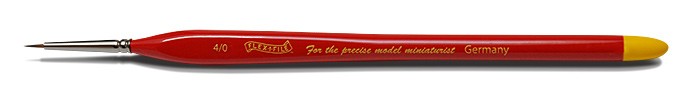 Flex-i-File 40 - Ultra Fine Red Sable Brush - Size 4/0