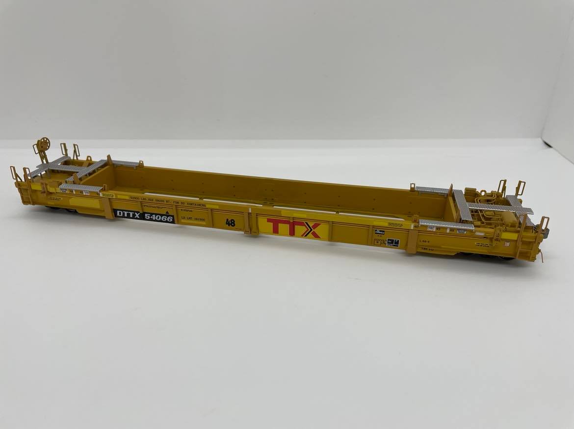 Class One Model Works FC00109 - HO TWF10 Well Car - TTX (Late) #54050