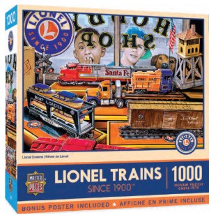 Masterpieces Puzzles 72277 - Lionel Dreams Hobby Shop Puzzle (1000pc)