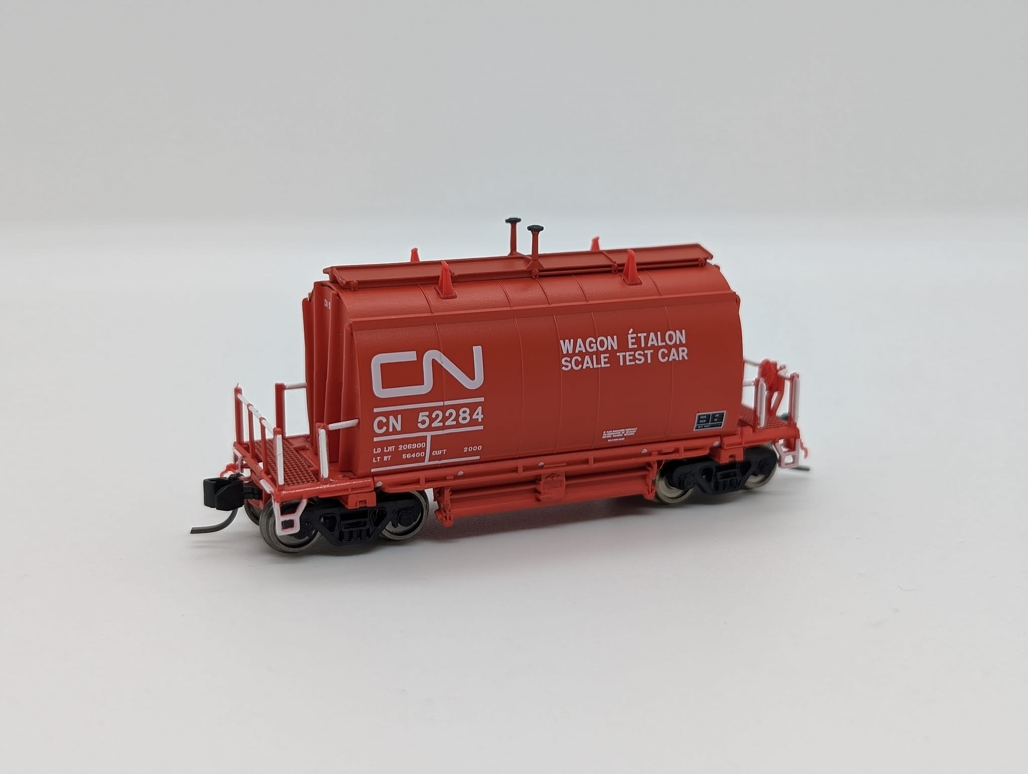 Rapido 543005 - N Scale Short Barrel Ore Hopper - CN Scale Test Car (3pkg)