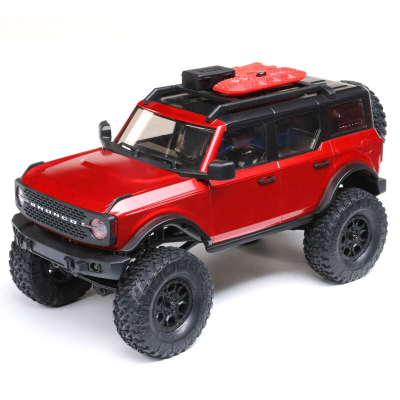 Axial 6T1 - 1/24 Scale - SCX24 RTR 2021 Ford Bronco 4WD Truck Brushed - Red