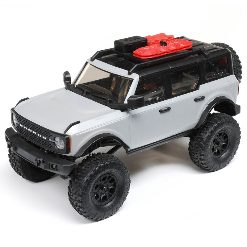 Axial 6T2 - 1/24 Scale - SCX24 RTR 2021 Ford Bronco 4WD Truck Brushed - Gray