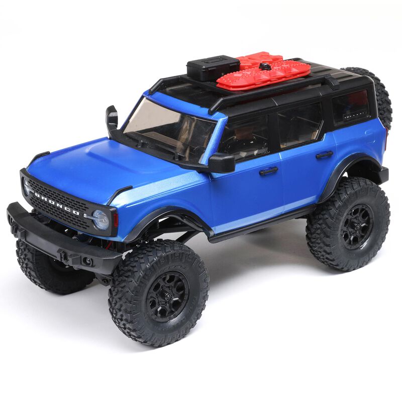 Axial 6T2 - 1/24 Scale - SCX24 RTR 2021 Ford Bronco 4WD Truck Brushed - Blue