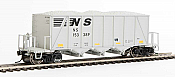 Walthers Proto 106025 - HO 40Ft Ortner 100-Ton Open Aggregate Hopper - Norfolk Southern #153389