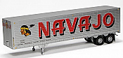 Rapido 403045 - HO 40Ft Fruehauf Fluted Side Volume Van - Navajo #X2153