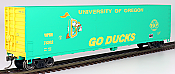 Intermountain 4521005-01 - HO FMC Welded Side Woodchip Gondola - Willamette & Pacific (University of Oregon Ducks) #74002