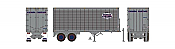 Rapido 403085 - HO 26Ft Can-Car Dry-Van Trailer - Canada Cartage #8H0375