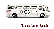 Iconic Replica 87-0281 - 1:87 1966 GM 4107 - Gray Coach