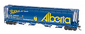 Intermountain 45117-62 - HO 59Ft 4550 Cu. Ft. Cylindrical Covered Hopper - Trough Hatch - Alberta: Take-A-Break (ALNX) #396113 Wanham