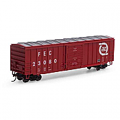 Athearn Roundhouse 1269 HO 50ft ACF Boxcar FEC #23080