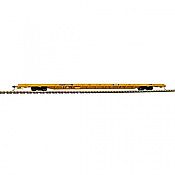 Atlas 20006115 - HO ACF 89Ft F89J Flatcar w/ Deck Risers - PTTX (2000s Yellow/Conspicuity Stripes) #600963