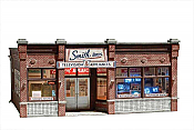 Woodland Scenics 4959 - N Smith Brothers TV & Appliance Store - Built-&-Ready Landmark Structures - Assembled
