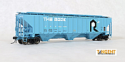 Tangent Scale Models HO 20059-01 V3 PS4750 Covered Hopper CNW Ex-ROCK Blue w/ White CNW #752096
