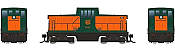 Rapido 48014 - HO GE 44 Tonner Phase Ic - DC/DCC Ready - New Haven (Warm Orange) #0801