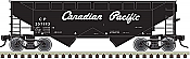 Atlas Trainman 20005893 HO 2 Bay Offset Hopper with Flat Ends- Ready to Run- Canadian Pacific- Script lettering #357017