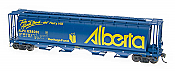 Intermountain 45118-62 - HO 59Ft 4550 Cu. Ft. Cylindrical Covered Hopper - Trough Hatch - Alberta: Take-A-Break (ALPX) #628164 Girouxville