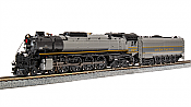 Broadway Limited 7366 - HO 4-8-4 Class FEF-2 - Sound/DC/DCC with Smoke - Union Pacific TTG w/Yellow #829