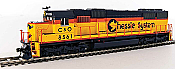Walthers Mainline 20363 HO EMD SD50 Chessie System- C&O- DCC and Sound #8561