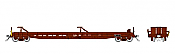 Rapido 151002 - HO Vancouver Iron Works Piggyback Flatcar - Canadian National (6 pkg) #2