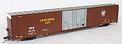 Tangent Scale Models 25032-03 - HO Greenville 86ft Double Plug Door Box Car - PRR #110052