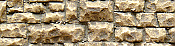 Chooch Enterprises Flexible Random Stone Wall w/Self-Adhesive Backing Medium Stones