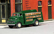 Sylvan Scale Models 332 HO Scale - 1952 Ford/Cab Over Engine/Beverage Truck - Unpainted and Resin Cast Kit