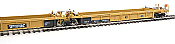 Walthers Mainline 55647 - HO RTR Thrall 5-Unit Rebuilt 40Ft Well Car - Trailer-Train DTTX #740841 A-E
