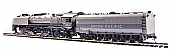 Broadway Limited 6645- HO- Union Pacific 4-8-4, Class FEF-3, #836, TTG w/ Aluminum, Paragon4 Sound/DC/DCC, Smoke