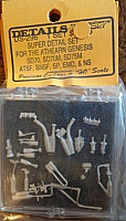Details West 296 - HO Detail Kit for Athearn Genesis - For SD70, SD70M & SD75M Diesels