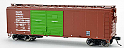 Bowser 42850 - HO RTR 40Ft Single-Door Steel Boxcar - Duluth Winnipeg & Pacific #582201