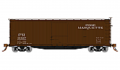 Rapido Trains 130109-4 HO USRA 40ft Double Sheathed Wood Boxcar Pere Marquette  Road No.81725