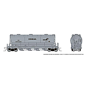 Rapido 533008 - N Scale Flexi Flo Hopper (Late) - CR (Conrail Repaint) - 6-pack