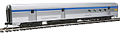 Walthers MainLine 30309 HO 85 Ft Budd Baggage-Railway Post Office - Ready To Run - Via Rail Canada (silver, blue, yellow)